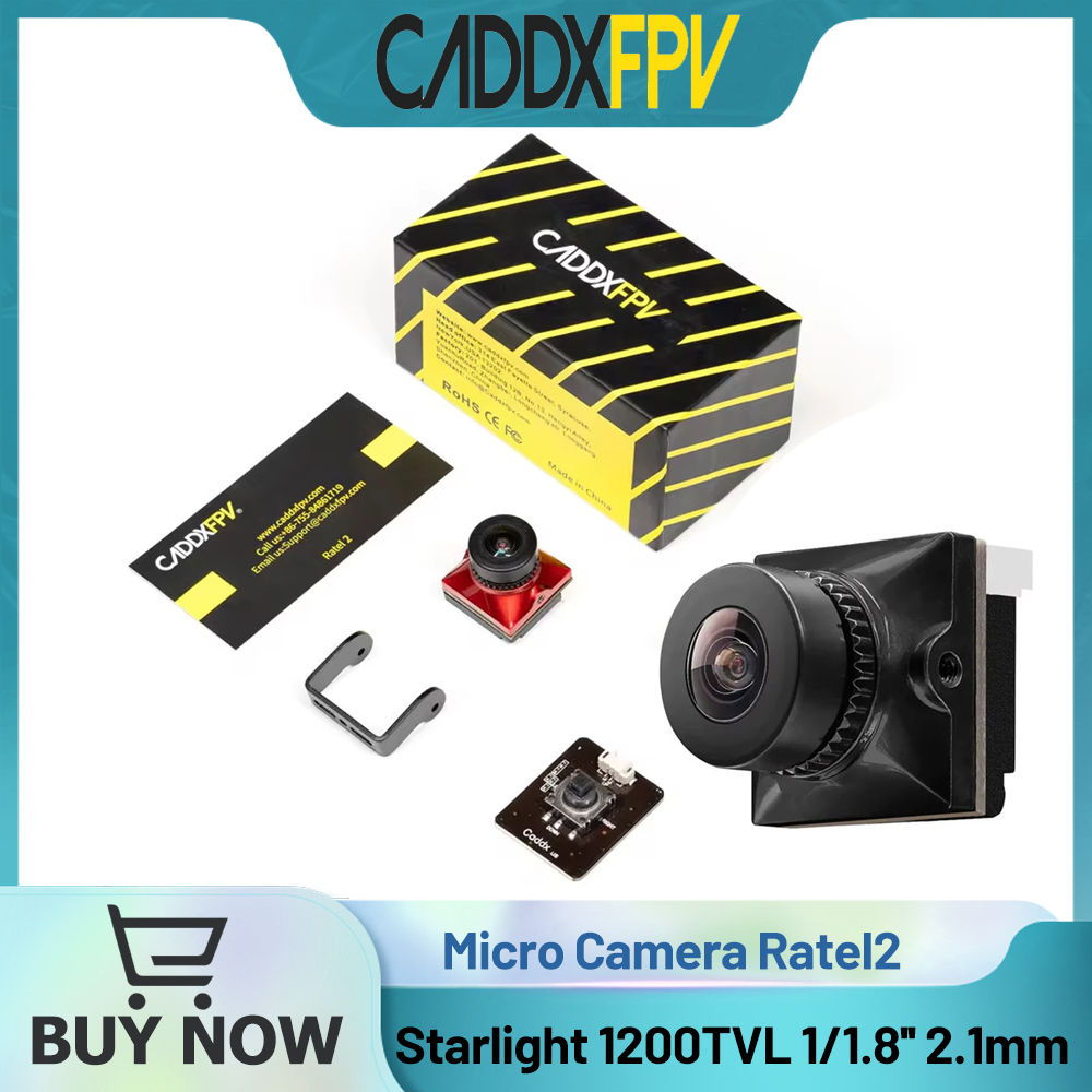 CADDX Kamera Micro FPV Ratel 2 - Drone Racing Camera ulasan dan harga