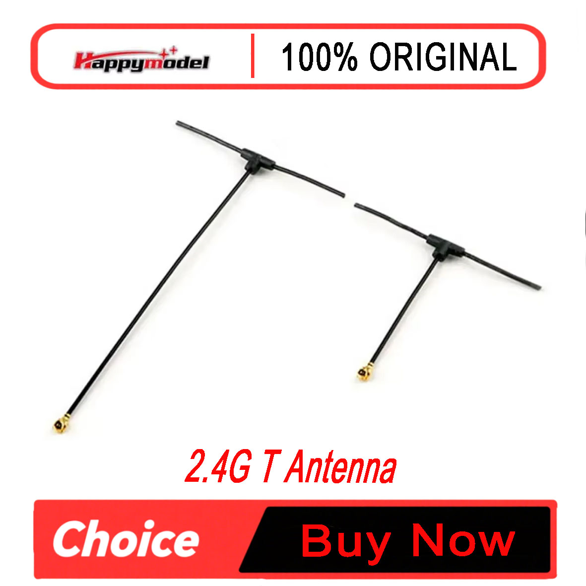 Happymodel T-Type 2.4G Antena  - Tbs Fpv Tracer ulasan dan harga