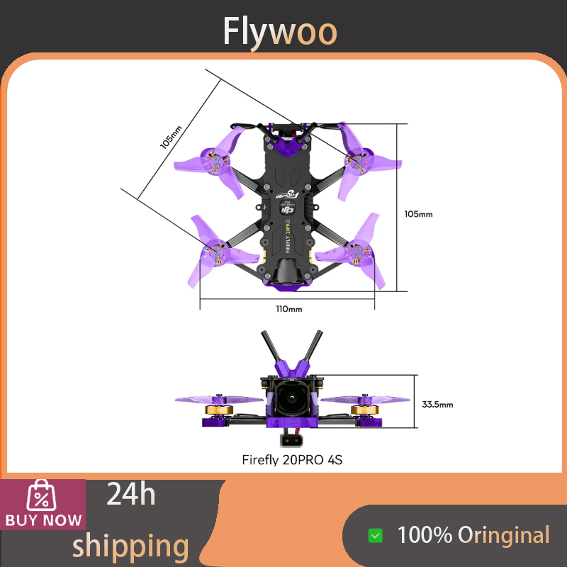 Flywoo Firefly 20PRO & 25 Mini - Drone Racing Gate ulasan dan harga